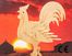 Montessori Ahşap Zeka Oyunları / w-3D Puzzle- Rooster