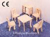 Montessori Ahşap Zeka Oyunları / w-3D Puzzle-Dining Room