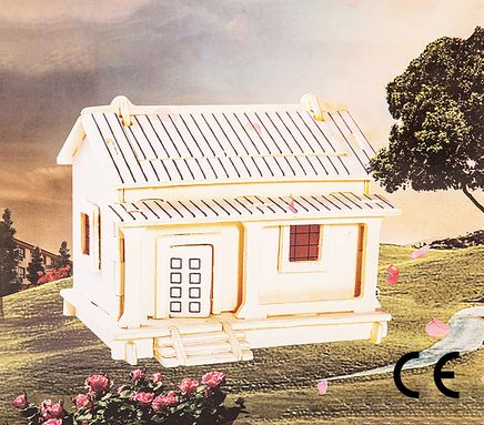 Montessori Ahşap Zeka Oyunları / w-3D Puzzle- Wakoutaku