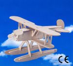 Montessori Ahşap Zeka Oyunları / w-3D Puzzle-Heinkel He 51