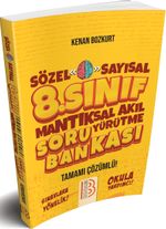 8. Sınıf Sayısal-Sözel Mantıksal Akıl Yürütme Soru Bankası 