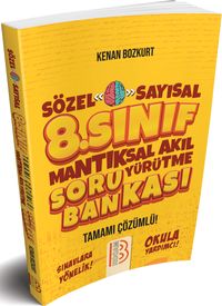 8. Sınıf Sayısal-Sözel Mantıksal Akıl Yürütme Soru Bankası 