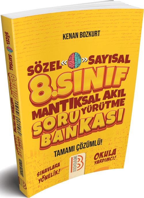 8. Sınıf Sayısal-Sözel Mantıksal Akıl Yürütme Soru Bankası 