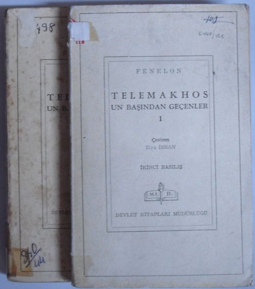 Telemakhosun Başından Geçenler (2 Cilt) (Kod:6-B-39)