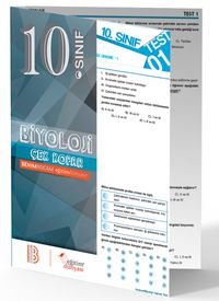 10. Sınıf Biyoloji Çek Kopar Yaprak Test 