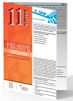 11. Sınıf Felsefe Çek Kopar Yaprak Test