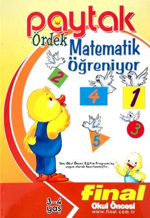 Paytak Ördek Matematik Öğreniyor (3-4 Yaş)