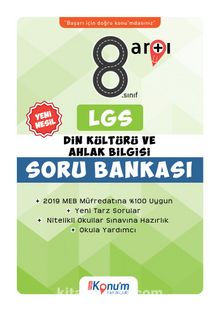 Yeni Nesil LGS Din Kültürü ve Ahlak Bilgisi Soru Bankası (2019 Yeni Müfredat) - Kolektif