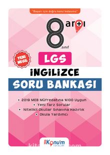 Yeni Nesil LGS İngilizce Soru Bankası (2019 Yeni Müfredat) - Kolektif