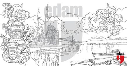 İstanbul Föy Boyama Ortaköy (20'li Paket)