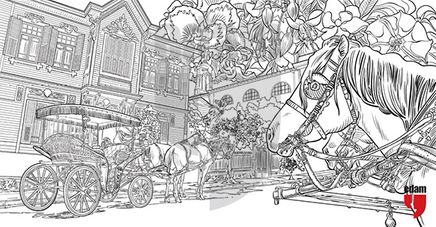 İstanbul Tablo Boyama Serisi 7 - Adalar