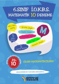 2019 İOKBS 6. Sınıf Matematik 10 Deneme