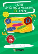 2019 7. Sınıf Din Kültürü ve Ahlak Bilgisi 10 Deneme