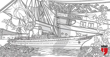 İstanbul Tablo Boyama Serisi 2 - Savarona