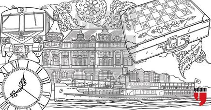 İstanbul Tablo Boyama Serisi 3 - Haydarpaşa