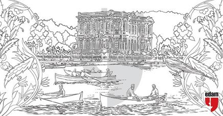 İstanbul Tablo Boyama Serisi 5 - Küçüksu