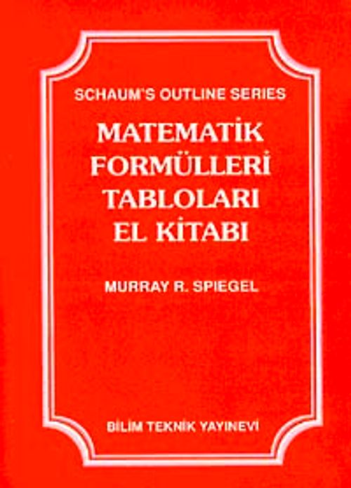 Matematik Formülleri Tabloları El Kitabı