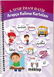 6. Sınıf İmam Hatip Arapça Kelime Kartelası - Kolektif