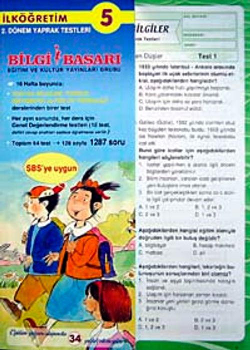 5.Sınıf Yaprak Test II. Dönem