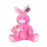 Peluş Yavrulu Tavşan 65cm (783606)
