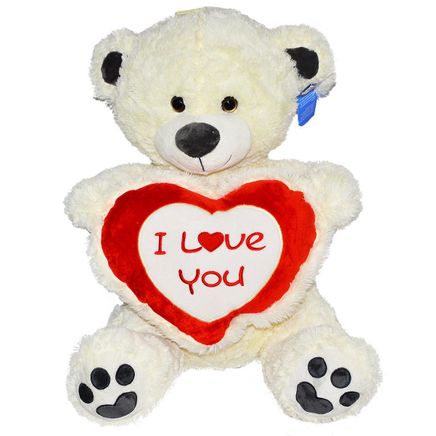 Peluş Ayıcık Ekru 70 Cm (782814)