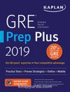 Kaplan GRE Prep Plus 2019