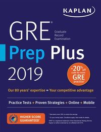 Kaplan GRE Prep Plus 2019