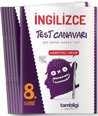 8. Sınıf İngilizce Test Canavarı Yaprak Test