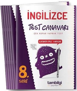 8. Sınıf İngilizce Test Canavarı Yaprak Test