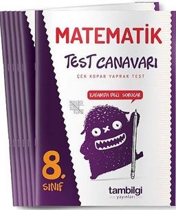 8. Sınıf Matematik Test Canavarı Yaprak Test