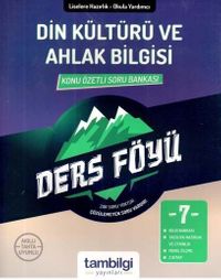 7. Sınıf Din Kültürü ve Ahlak Bilgisi Konu Özetli Soru Bankası
