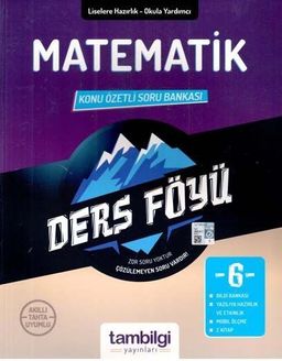 6. Sınıf Matematik Konu Özetli Soru Bankası