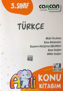 3. Sınıf Türkçe Konu Kitabım