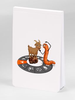 Akıl Defteri - Kitapkurdu Burçlar Serisi - Bloknot - Oğlak