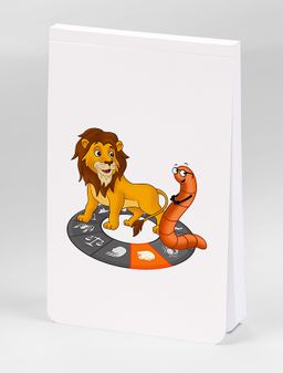 Akıl Defteri - Kitapkurdu Burçlar Serisi - Bloknot - Aslan