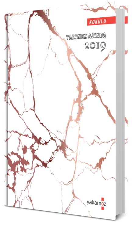 2019 Kokulu Yakamoz Ajanda - Mermer 