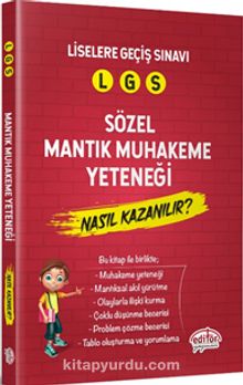 2019 LGS Sözel Mantık Muhakeme Yeteneği Nasıl Kazanılır? - Kolektif
