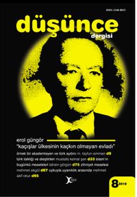 Düşünce Dergisi Sayı:8 2018