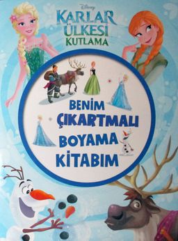 Disney Karlar Ülkesi - Kutlama - Benim Çıkartmalı Boyama Kitabım