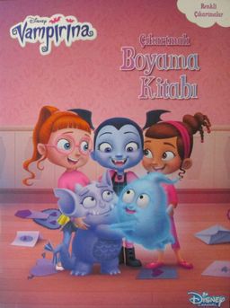 Disney Vampirina Çıkartmalı Boyama Kitabı