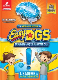 Easy Dikkati Güçlendirme Seti 1. Kademe 3-6 Yaş A