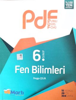 6. Sınıf Fen Bilimleri Pdf Planlı Ders Föyü