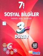 7. Sınıf Sosyal Bilgiler 3 Düzey Fasikül Soru Bankası