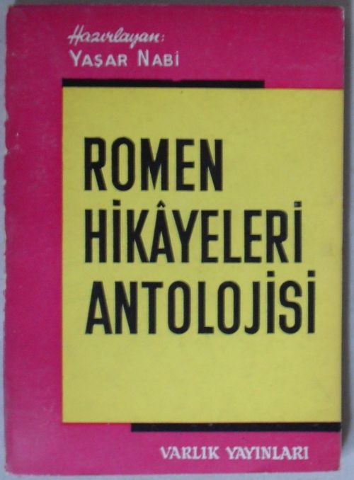 Romen Hikayeleri Antolojisi (Kod:3-E-24)