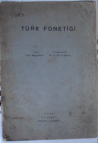Türk Fonetiği (Kod:4-I-18)