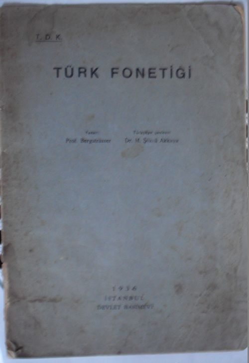 Türk Fonetiği (Kod:4-I-18)