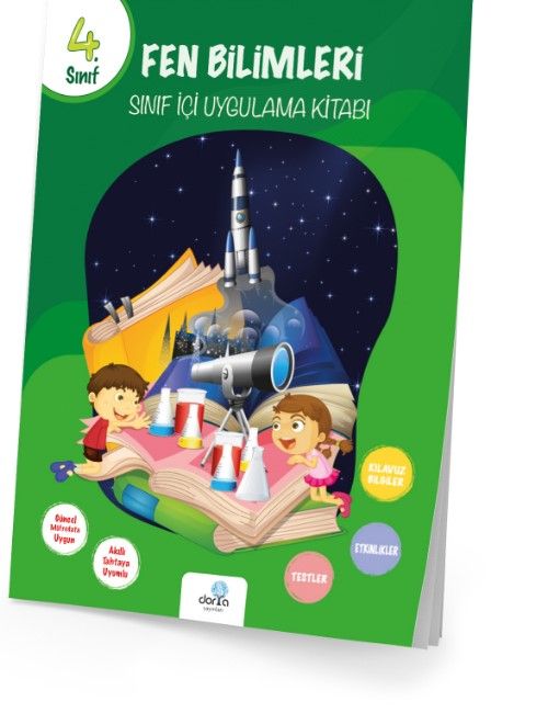 気診本4冊セット 4. Sınıf Fen Bilimleri Sınıf İçi Uygulama Kitabı (Volkan Madak
