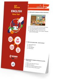 5th Grade English Nano Test (Yaprak Test)