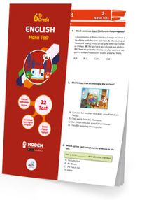 6th Grade English Nano Test (Yaprak Test) 