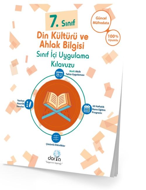 7. Sınıf  Din Kültürü ve Ahlak Bilgisi Sınıf İçi Uygulama Kılavuzu 